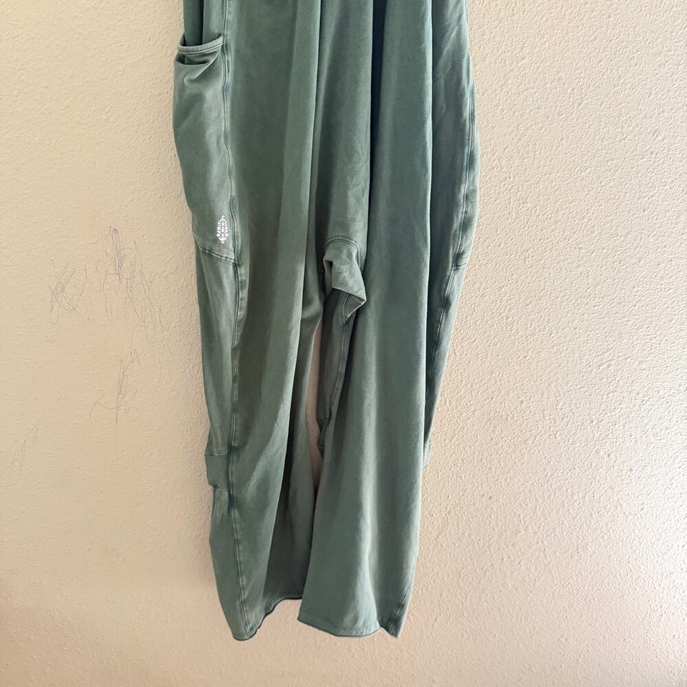 Free People Movement Hot Shot Onesie in green - Picture 4 of 8